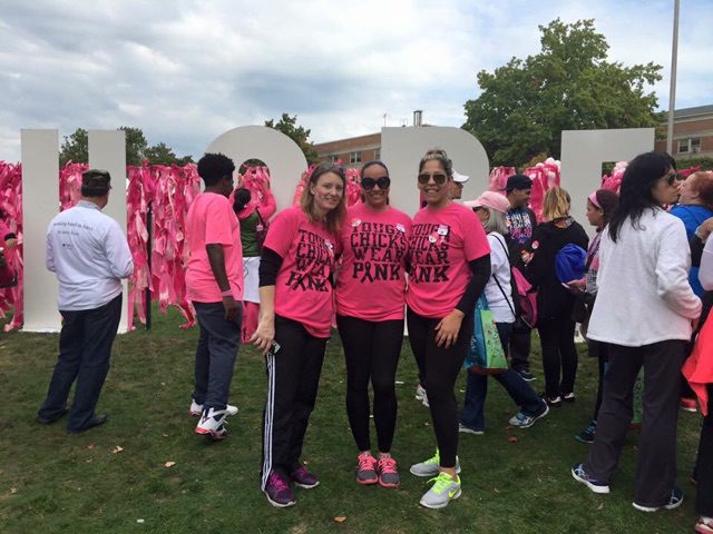 American Cancer Society Making Strides against Breast Cancer 5k held in Westchester